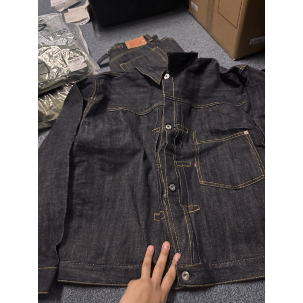 Militora Men’s Denim Jacket Lot 506XX Size 48L - Picture 4 of 5